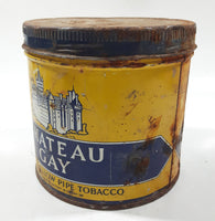 Vintage Chateau Gay A Cool, Mellow Pipe Tobacco 8 oz Metal Tin Can