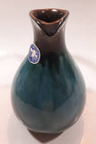 Vintage Blue Mountain Pottery 7" Tall Drip Glaze Pitcher Vase Made in Canada - Repaired