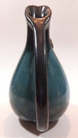 Vintage Blue Mountain Pottery 7" Tall Drip Glaze Pitcher Vase Made in Canada - Repaired