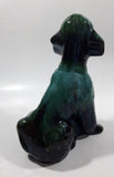 Vintage Blue Mountain Pottery 7 1/4" Tall Poodle Dog Animal Figurine Ornament