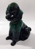 Vintage Blue Mountain Pottery 7 1/4" Tall Poodle Dog Animal Figurine Ornament