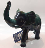 Vintage Blue Mountain Pottery 9" Long Elephant Animal Figurine Ornament