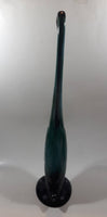 Vintage Blue Mountain Pottery Large 18 1/4" Tall Long Neck Crane Bird Animal Figurine Ornament