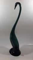 Vintage Blue Mountain Pottery Large 18 1/4" Tall Long Neck Crane Bird Animal Figurine Ornament