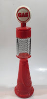 Vintage Avon Red Gas Pump "Remember When" Deep Woods After Shave Cologne Bottle Decanter 9 1/2" Tall