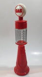 Vintage Avon Red Gas Pump "Remember When" Deep Woods After Shave Cologne Bottle Decanter 9 1/2" Tall