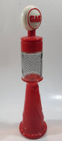 Vintage Avon Red Gas Pump "Remember When" Deep Woods After Shave Cologne Bottle Decanter 9 1/2" Tall