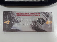 2001 Royal Canadian Mint Canada Post NHL All-Stars Montreal Canadiens #4 Jean Beliveau Stamp & Medallion Set