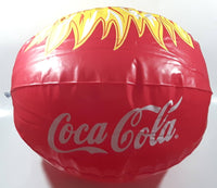 Coca Cola Real Summer Deal Sun Drinking Coca Cola From A Bottle Red 15" Diameter Inflatable Beach Ball