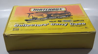 1994 Matchbox Get In The Fast Lane! Yellow Official Collector's Carry Case and Play City Holds 48 Die Cast Metal Toy Car Vehicle