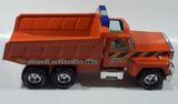 Nylint Highway Department Dump Truck Orange Pressed Steel 17" Long Die Cast Toy Car Vehicle