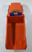 Nylint Highway Department Dump Truck Orange Pressed Steel 17" Long Die Cast Toy Car Vehicle