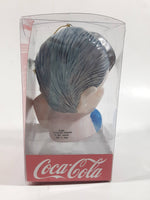 1997 Kurt S. Adler Coca Cola Coke Sprite Boy Hand Crafted Glass Christmas Ornament New in Box