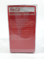 1997 Kurt S. Adler Coca Cola Coke Sprite Boy Hand Crafted Glass Christmas Ornament New in Box