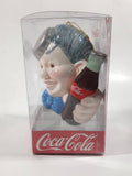 1997 Kurt S. Adler Coca Cola Coke Sprite Boy Hand Crafted Glass Christmas Ornament New in Box