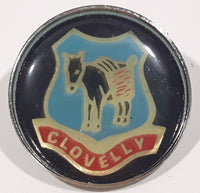 Clovelly Donkey Jackass Pack Mule Themed 1" Diameter Lapel Pin