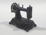 Vintage Miniature Sewing Machine Metal Doll House Furniture Size