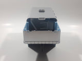 Breyer Animal Creations Horse Trailer Light Blue Plastic Die Cast Toy Car Vehicle Missing Part of Roof Cover
