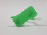 Green Army Military Soldier with Sword and Shield 2 3/8" Tall Plastic Toy Figure