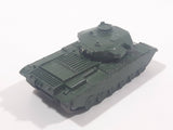 Vintage Lesney Matchbox Centurion Tank Mark III Army Olive Green Die Cast Toy Car Military Weaponry Vehicle Made in England Missing Gun