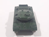 Vintage Lesney Matchbox Centurion Tank Mark III Army Olive Green Die Cast Toy Car Military Weaponry Vehicle Made in England Missing Gun