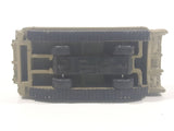 1994 LGT Galoob Micro Machines Scud Missile Rocket Launcher Camouflage Army Olive Green and Brown Die Cast Toy Car Military Weaponry Vehicle - 1 Broken Missile