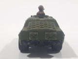 1973 Lesney Products Matchbox Rolamatics No. 28 Stoat Army Green Die Cast Toy Car Army Military Scout Lookout Vehicle