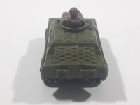 1973 Lesney Products Matchbox Rolamatics No. 28 Stoat Army Green Die Cast Toy Car Army Military Scout Lookout Vehicle