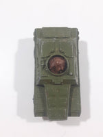 1973 Lesney Products Matchbox Rolamatics No. 28 Stoat Army Green Die Cast Toy Car Army Military Scout Lookout Vehicle