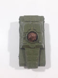 1973 Lesney Products Matchbox Rolamatics No. 28 Stoat Army Green Die Cast Toy Car Army Military Scout Lookout Vehicle