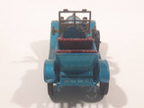 Vintage Lesney Matchbox Models of YesterYear No. Y-12 1909 Thomas Flyabout Teal Blue Die Cast Toy Antique Car Vehicle Missing Roof