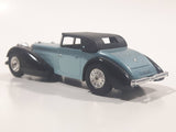 Vintage 1973 Lesney Matchbox Models of YesterYear No. Y-17 1938 Hispano-Suiza Light Blue and Black Die Cast Toy Antique Car Vehicle