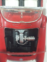 Sunnyside Superior No. 7708 1957 Corvette Red 1/24 Scale Die Cast Toy Car Vehicle with Opening Doors and Hood