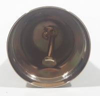 Vintage Cruise Ship Boat Figural Silver Look Metal 3" Tall Bell