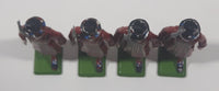 Vintage Britains Ltd Beefeater Yeoman Guard Soldier 3" Tall Toy Metal Figures Lot of 4