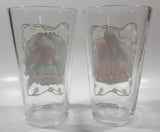 2018 Silver Buffalo National Lampoon's Christmas Vacation "Merry Clarkmas" and "Not the Brightest Bulb" 5 3/4" Tall Glass Cup Set of 2