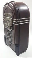 Concepts City Loft Jukebox Shaped 9 3/4" Tall Heavy Resin Coin Bank