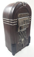 Concepts City Loft Jukebox Shaped 9 3/4" Tall Heavy Resin Coin Bank