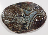 Lizard Themed 2 1/8" x 3 1/4" Fired Clay Fridge Magnet