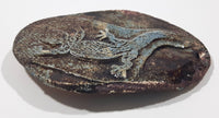 Lizard Themed 2 1/8" x 3 1/4" Fired Clay Fridge Magnet