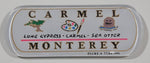 1990 Luke-A-Tuke Carmel Monterrey Lone Cyrpess Carmel Sea Otter 1 1/8" x 3" Fridge Magnet