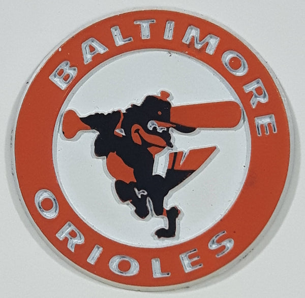 Baltimore Orioles MLB Baseball Team 1 5/8" Diameter Rubber Fridge Magnet