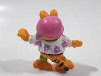 1989 McDonald's Garfield Skateboarder 2" Tall Toy Figure