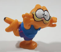 1989 McDonald's Garfield Scooter Rider 2" Tall Toy Figure