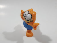 1989 McDonald's Garfield Scooter Rider 2" Tall Toy Figure