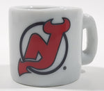 NHL Ice Hockey New Jersey Devils Team Mini Miniature Ceramic Mug