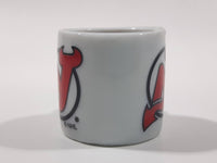 NHL Ice Hockey New Jersey Devils Team Mini Miniature Ceramic Mug