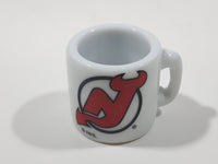 NHL Ice Hockey New Jersey Devils Team Mini Miniature Ceramic Mug