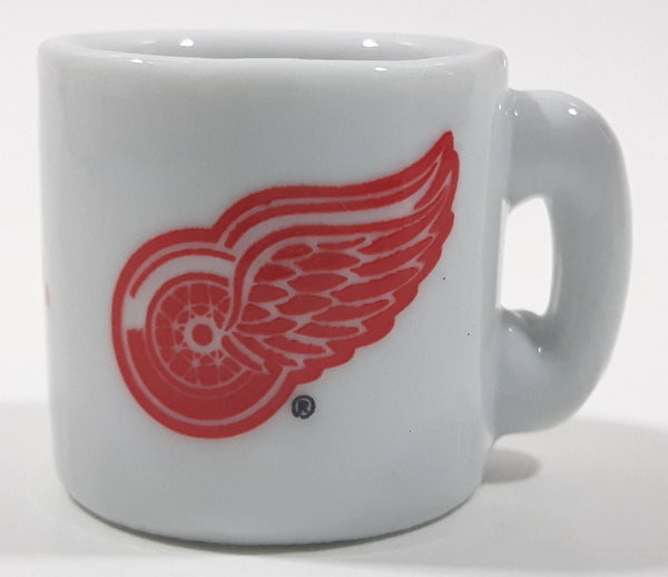 NHL Ice Hockey Detroit Red Wings Team Mini Miniature Ceramic Mug