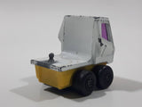 Vintage 1973 Lesney Matchbox Superfast No. 50 Articulated Semi Tractor Truck White and Yellow Die Cast Toy Car Vehicle
